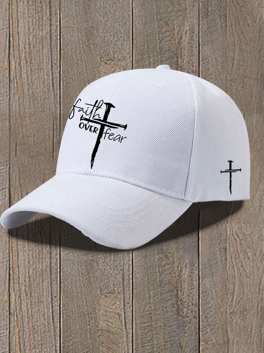 Fé Sobre O Medo Impresso Casual Unisex Hat