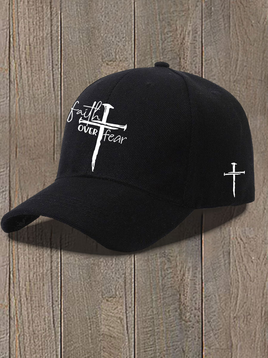 Fé Sobre O Medo Impresso Casual Unisex Hat