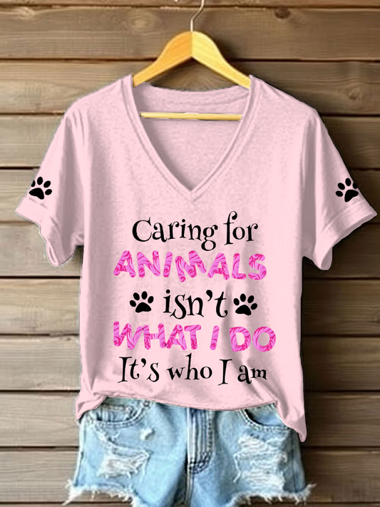 As mulheres cuidam dos animais não é o que eu faço, é quem eu sou.