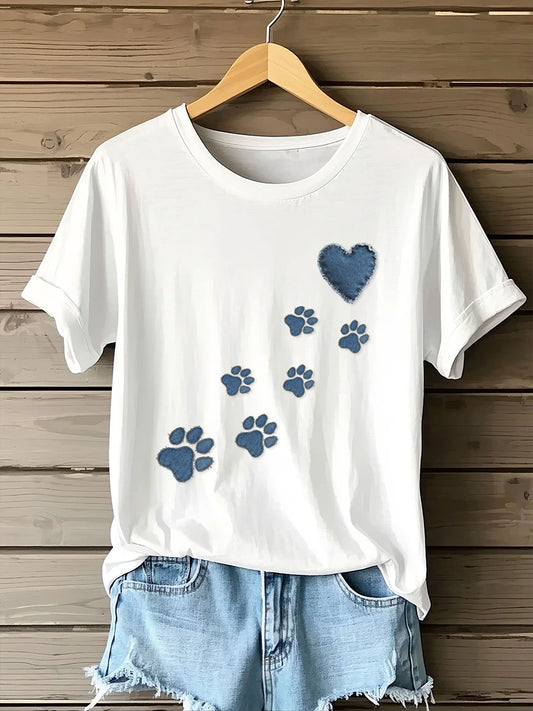 T-shirt Denim Puppy Feminina