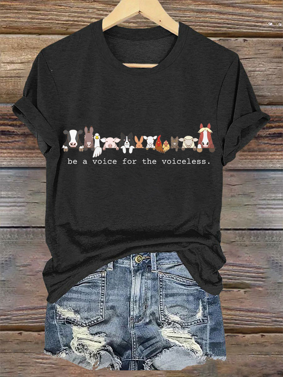 Amantes de animais feminino t-shirt