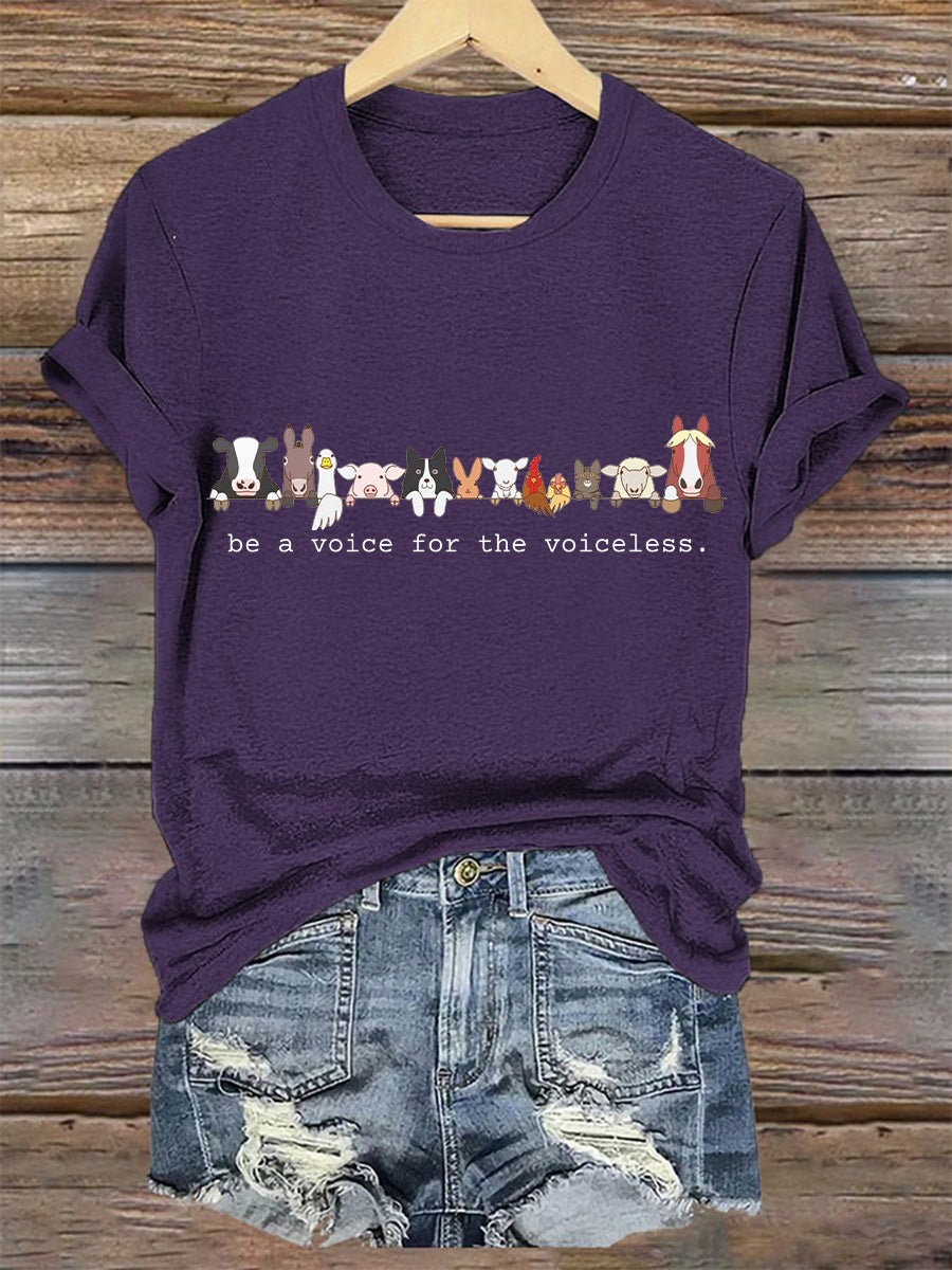 Amantes de animais feminino t-shirt