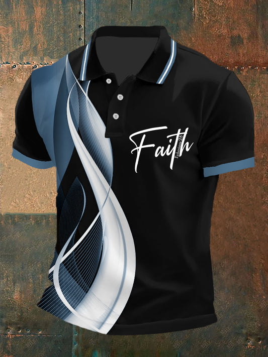 Homens da Fé Cruz Polo Casual