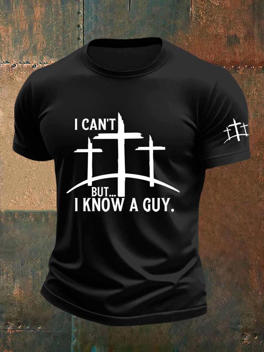 Homens não posso, mas conheço um cara imprime camiseta