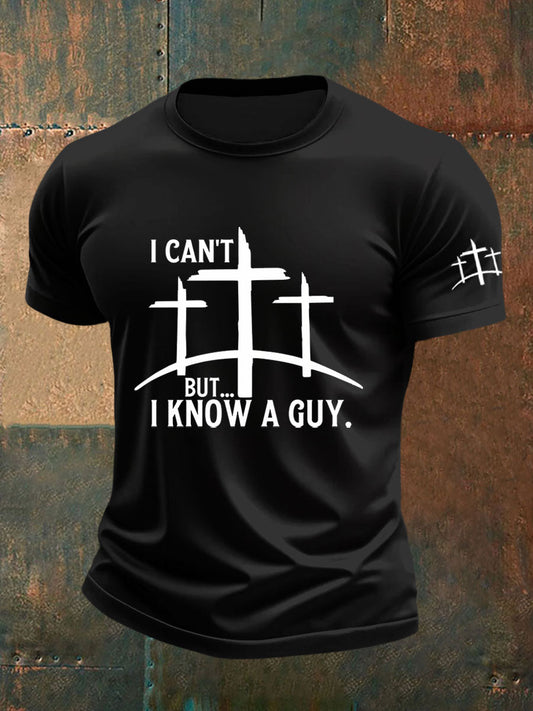 Homens não posso, mas conheço um cara imprime camiseta