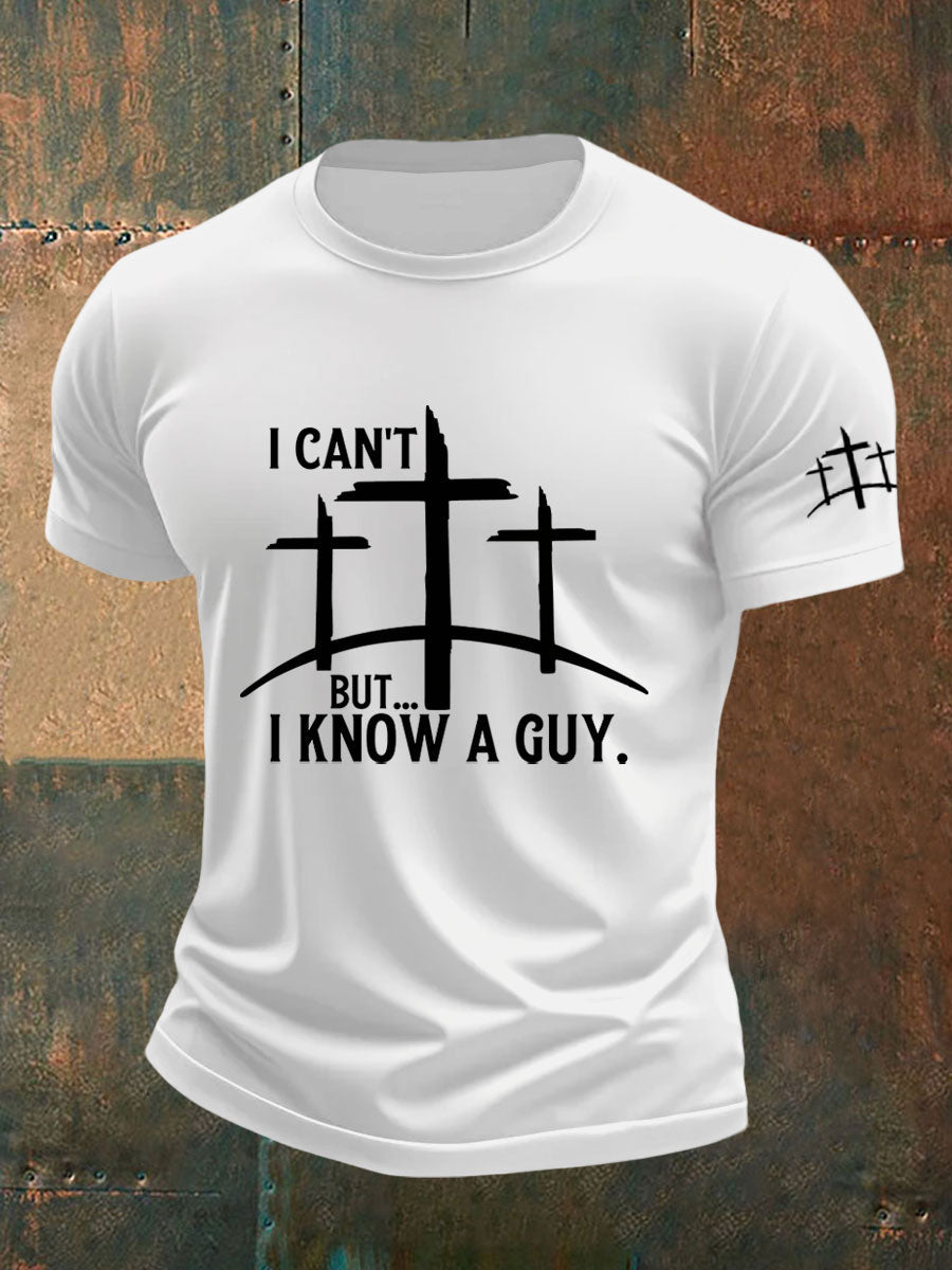 Homens não posso, mas conheço um cara imprime camiseta