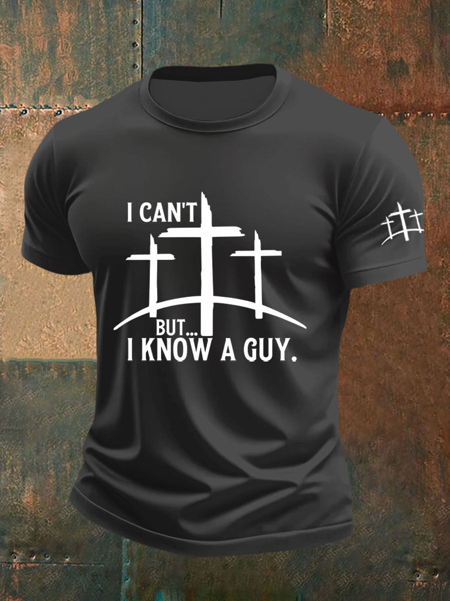 Homens não posso, mas conheço um cara imprime camiseta