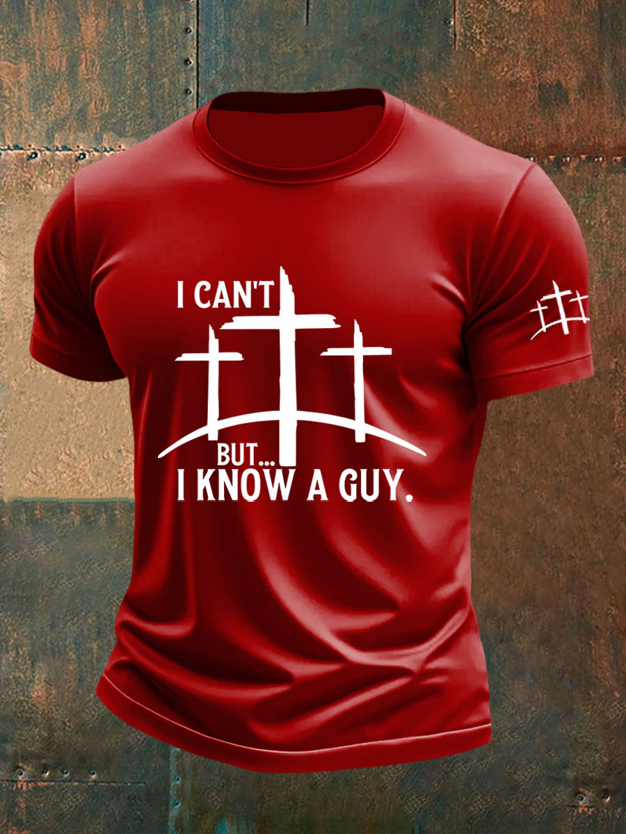 Homens não posso, mas conheço um cara imprime camiseta
