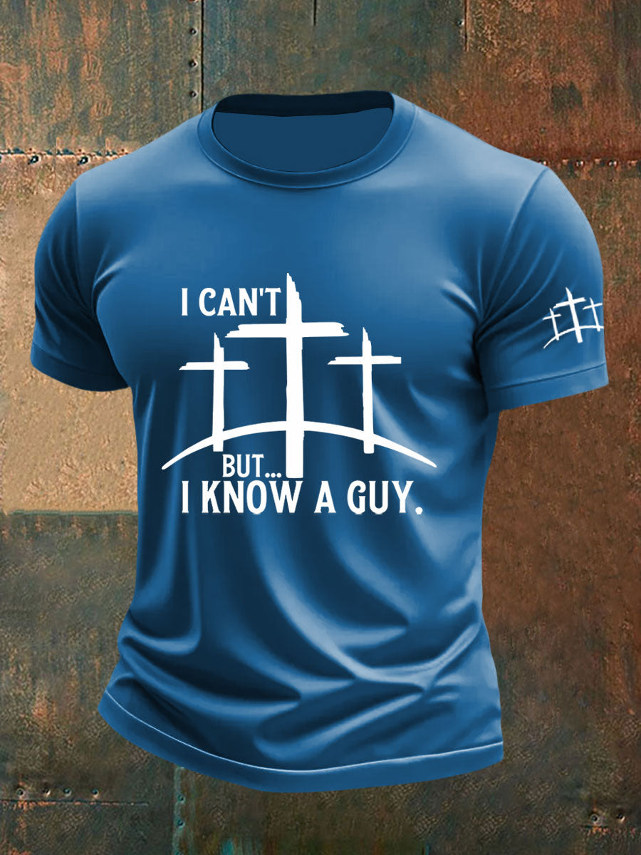 Homens não posso, mas conheço um cara imprime camiseta