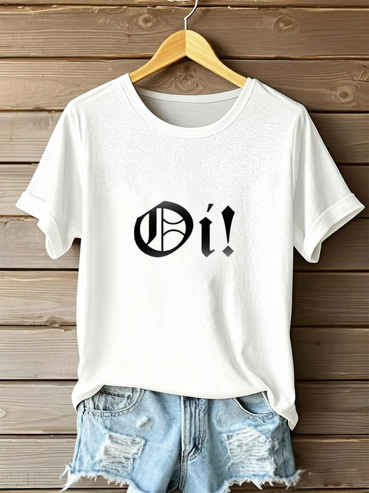 Camiseta Comemorativa Retro Brasil Casual Feminina
