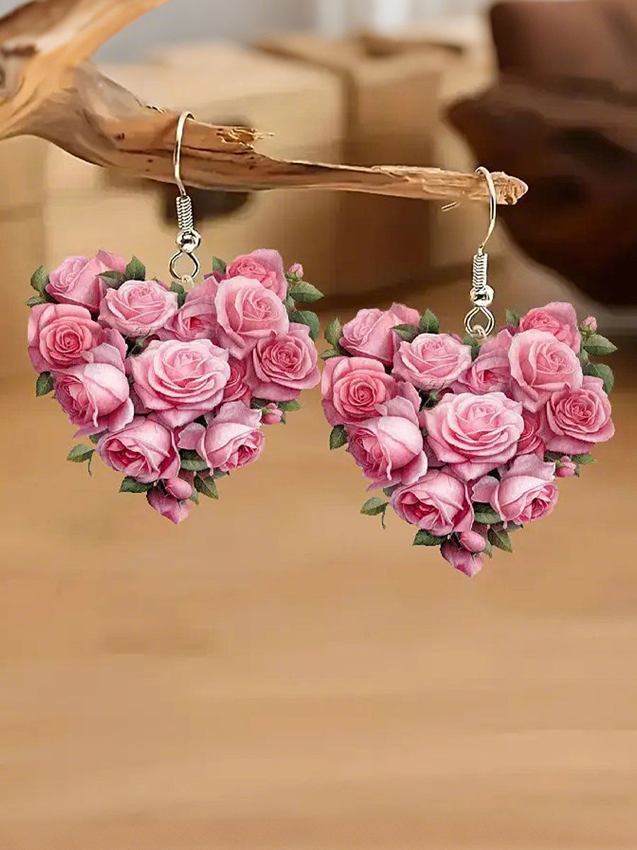 Câncer de mama feminino rosa brincos