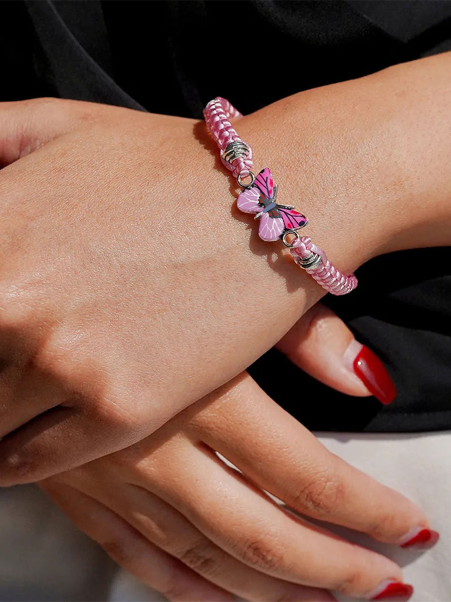 Pulseira feminina de câncer de mama