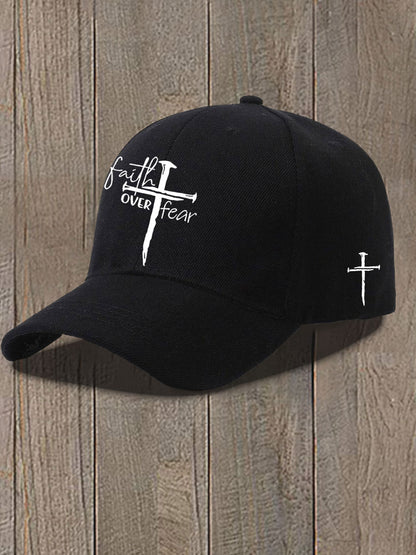 Fé Sobre O Medo Impresso Casual Unisex Hat