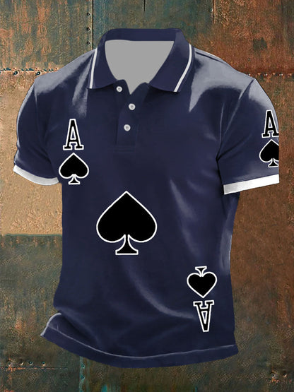 Texas Hold'em dos homens ás de espadas tops