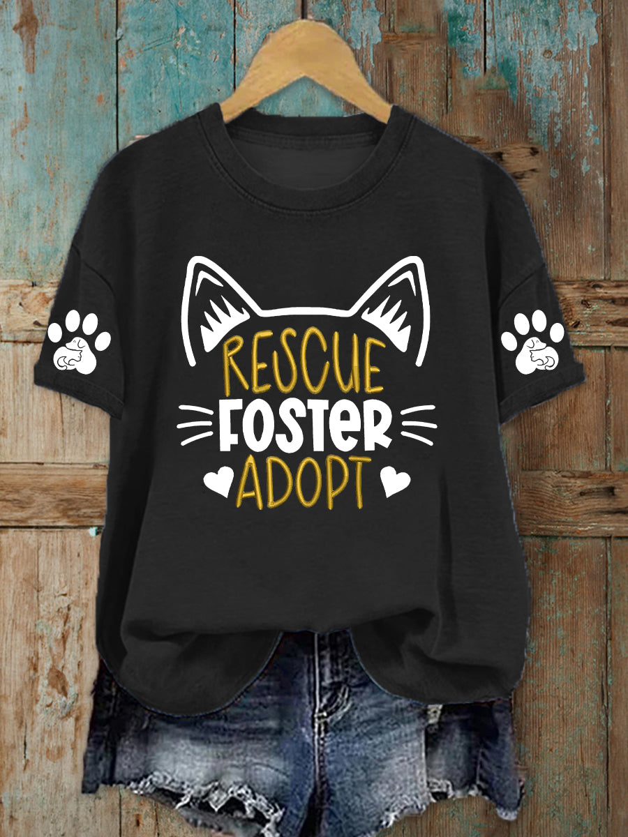 T-shirt de mulher protegida animal