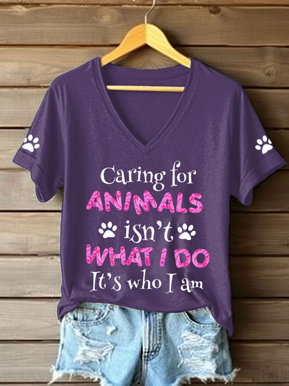 As mulheres cuidam dos animais não é o que eu faço, é quem eu sou.