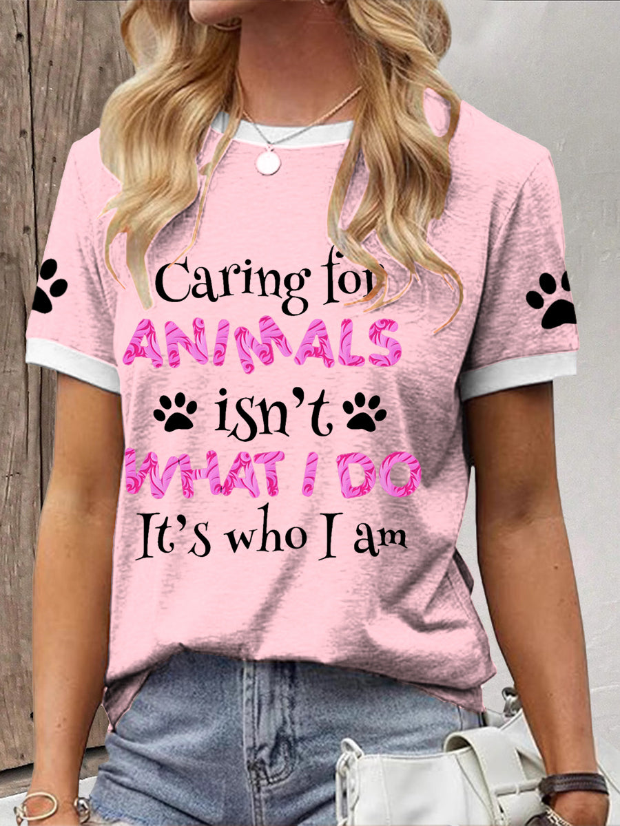 O cuidado das mulheres com os animais não é o que eu faço, é quem eu sou