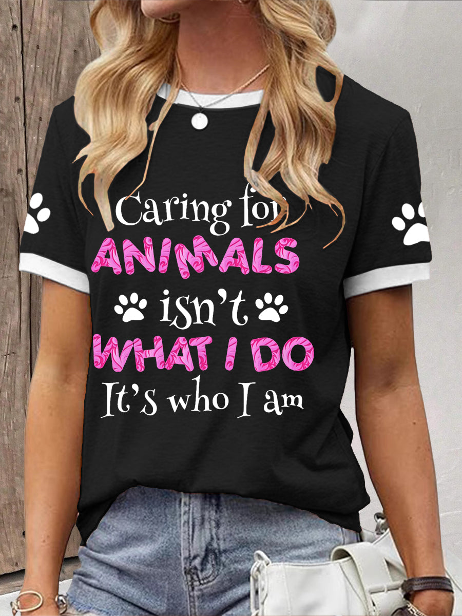 O cuidado das mulheres com os animais não é o que eu faço, é quem eu sou