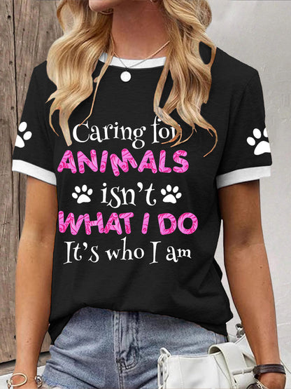 O cuidado das mulheres com os animais não é o que eu faço, é quem eu sou