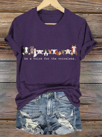 Amantes de animais feminino t-shirt