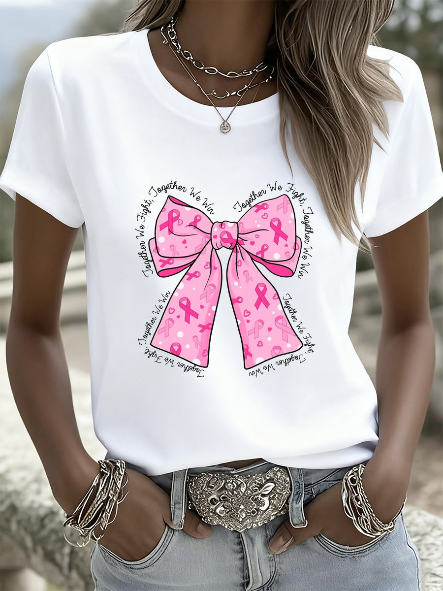 Arte Floral Animal Vintage do mulheres Casual manga curta
