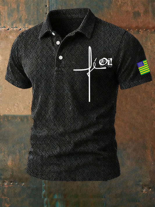 Camisa Polo Casual Brasileira Vintage masculina