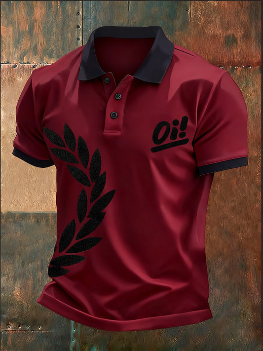 Camisa Polo Casual Brasileira Vintage masculina