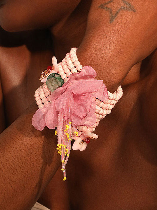 Pulseiras rosa câncer de mama feminino