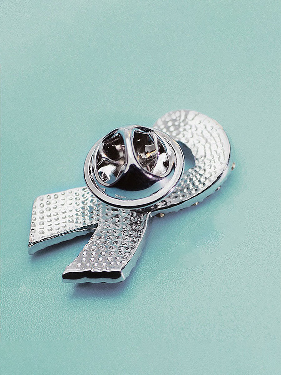 Câncer de mama feminino broches fita rosa