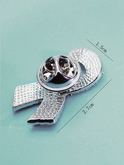 Câncer de mama feminino broches fita rosa